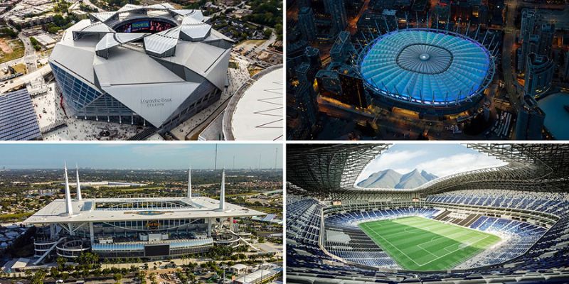 3 sân vận động ở Mexico được đầu tư hết cỡ