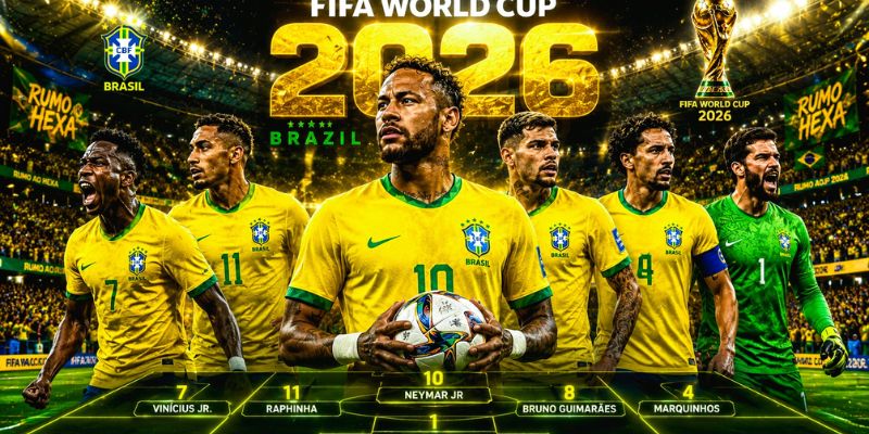 Nhiều khả năng Brazil sẽ vô địch kỳ WC 2026