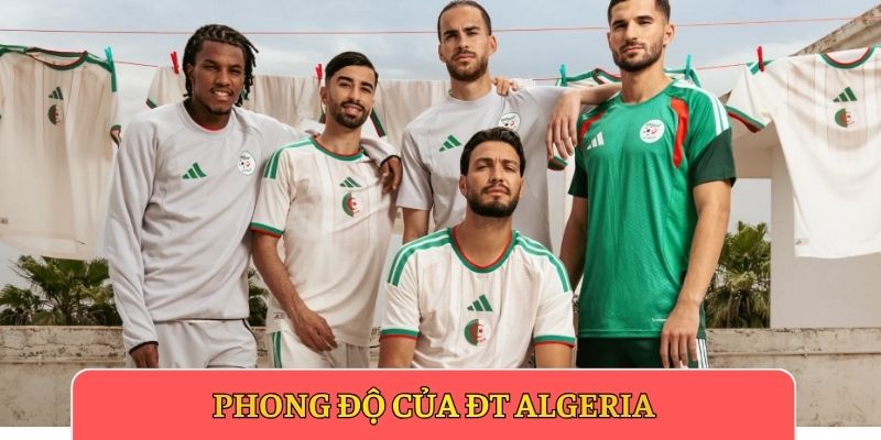 Phong độ của ĐT Algeria