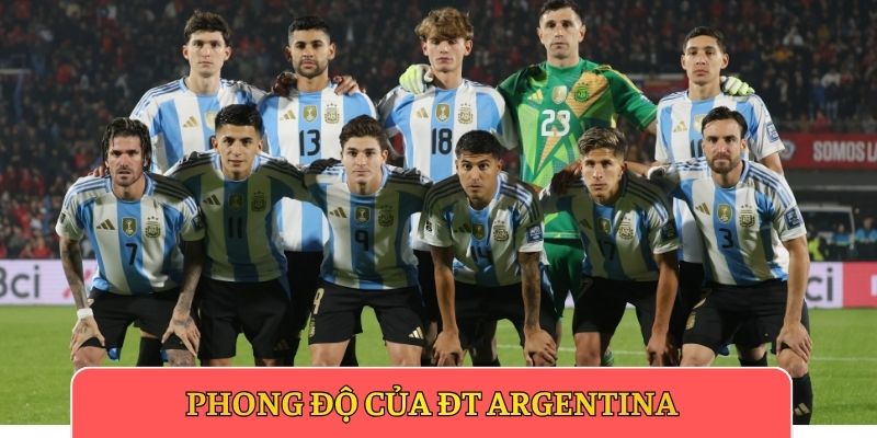 Phong độ của ĐT Argentina