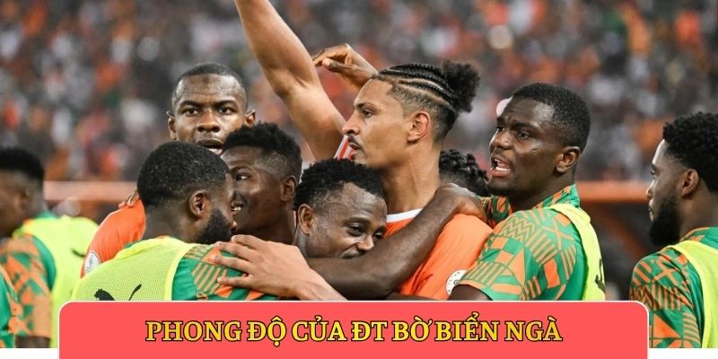 Phong độ của ĐT Bờ Biển Ngà