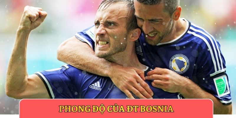 Phong độ của ĐT Bosnia