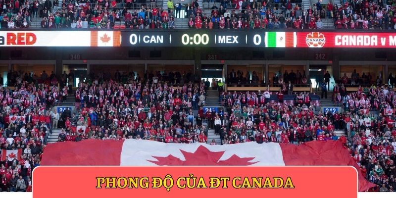 Phong độ của ĐT Canada