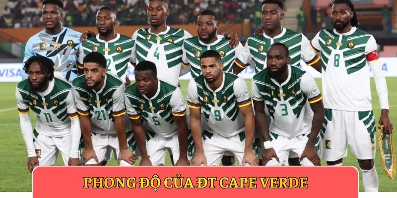 Phong độ của ĐT Cape Verde