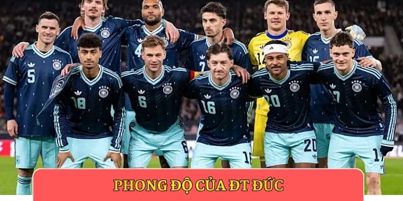 Phong độ của ĐT Đức