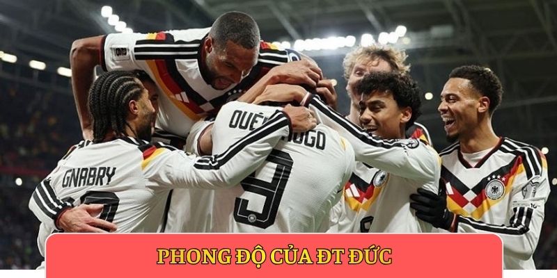 Phong độ của ĐT Đức