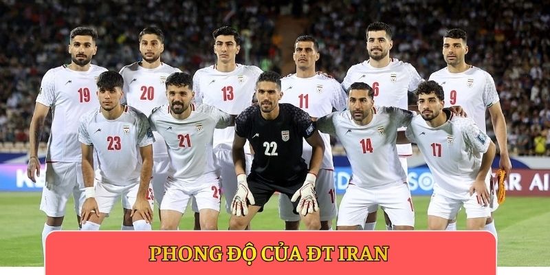 Phong độ của ĐT Iran