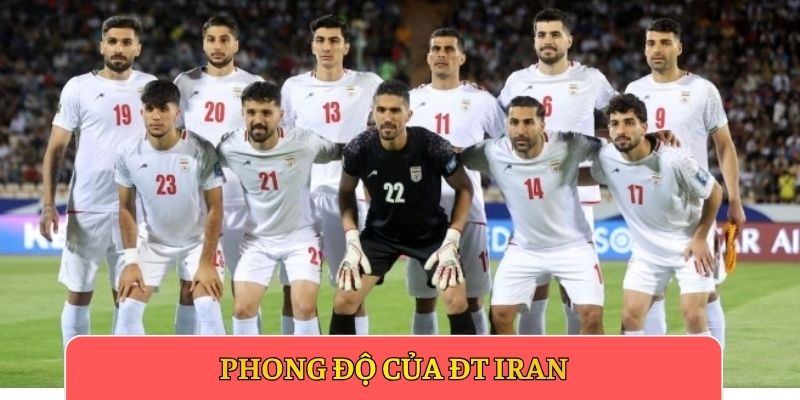 Phong độ của ĐT Iran
