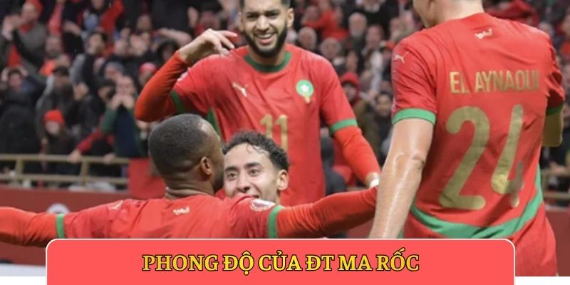 Phong độ của ĐT Ma Rốc