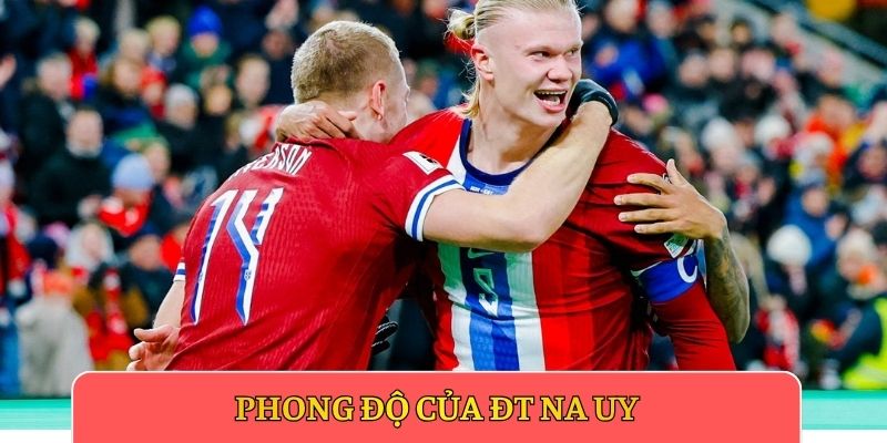Phong độ của ĐT Na Uy