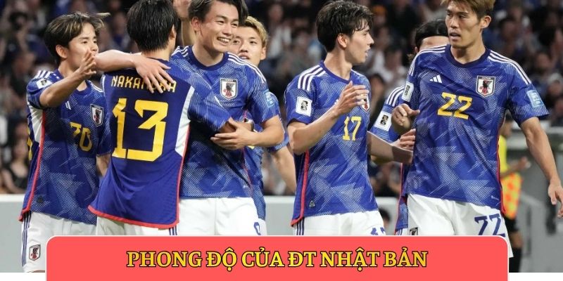 Phong độ của ĐT Nhật Bản