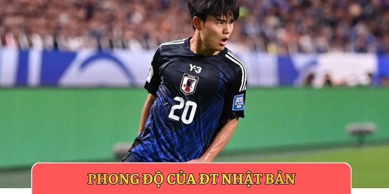 Phong độ của ĐT Nhật Bản