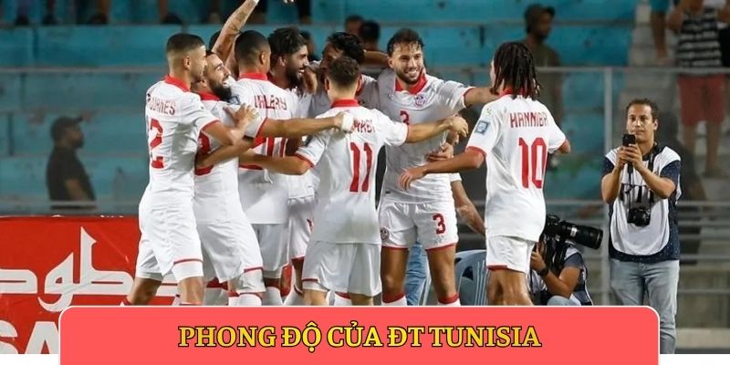 Phong độ của ĐT Tunisia