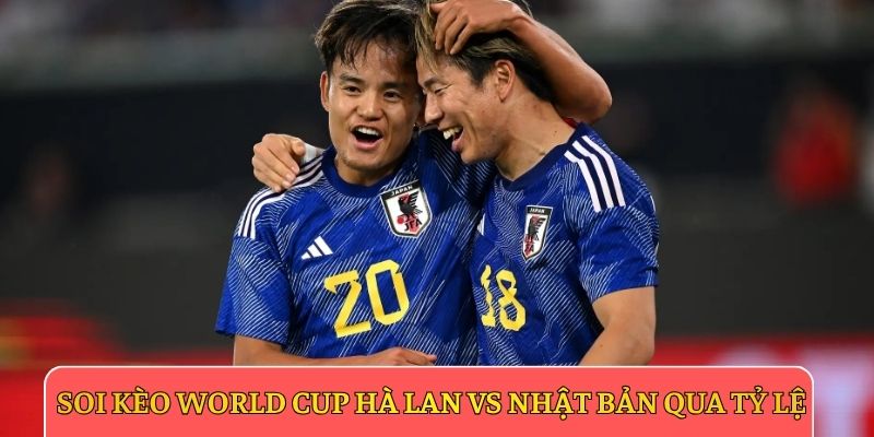 Soi kèo World Cup Hà Lan vs Nhật Bản qua tỷ lệ
