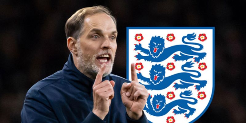 Thomas Tuchel cùng tuyển Anh